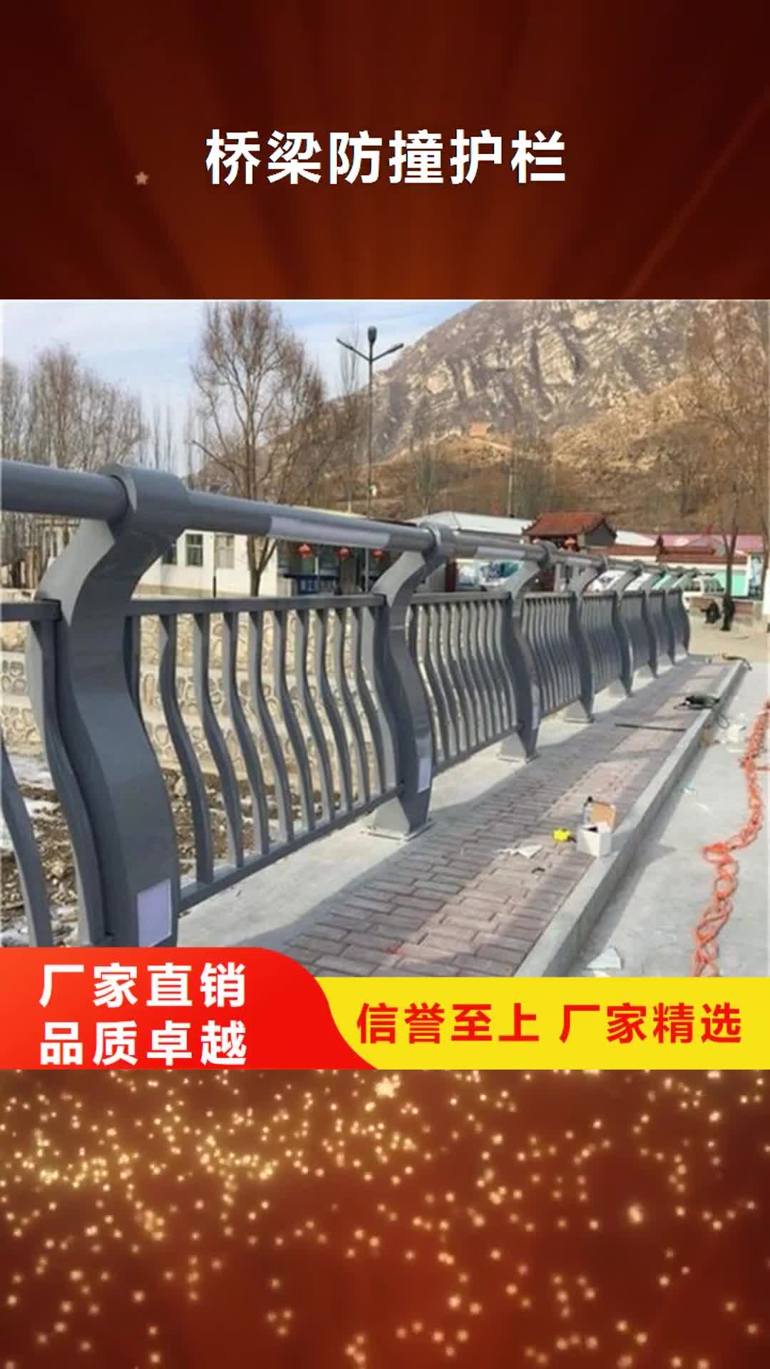 伊犁【桥梁防撞护栏】_河道防护栏杆厂家自营